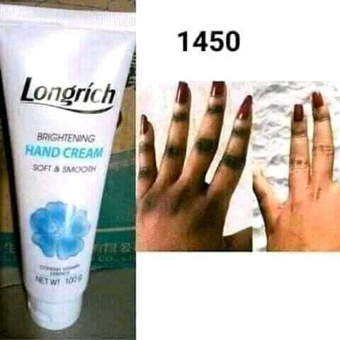 Crème main longrich