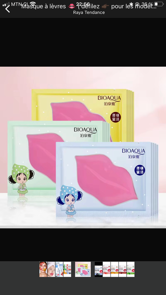 Masques Lèvres Bioaqua