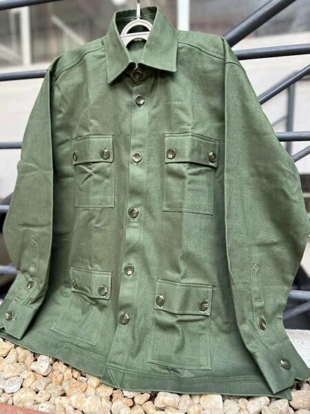 Veste militaire verte homme