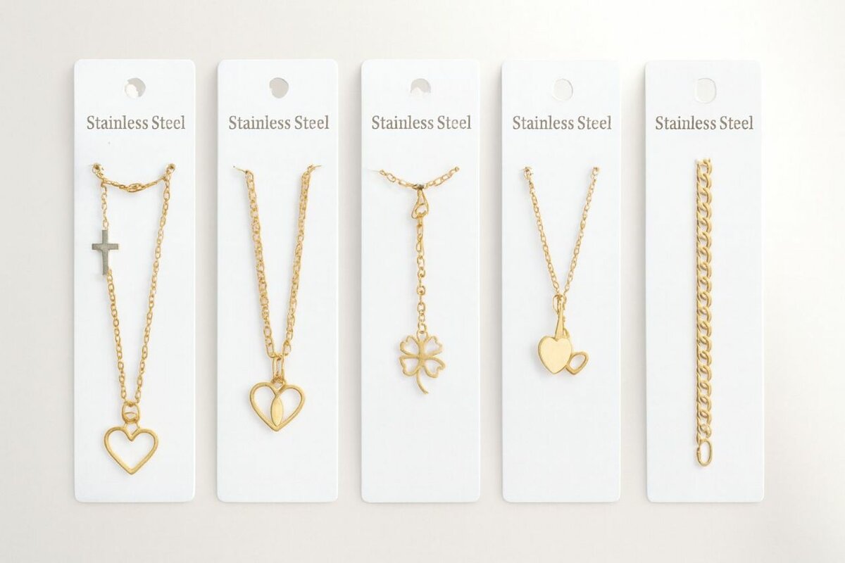 Collier Acier Inoxydable Coeur