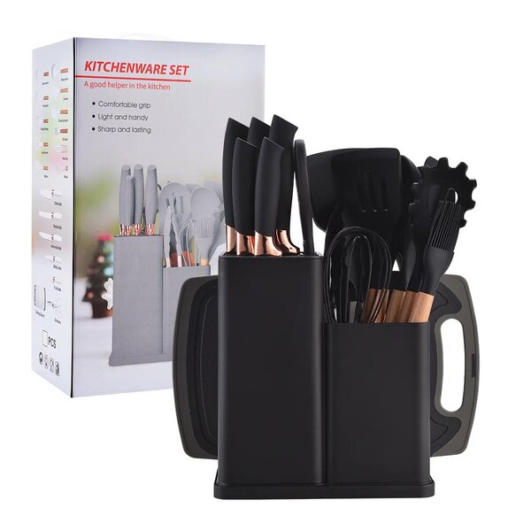 19 Piece Silicon Kitchenware Set