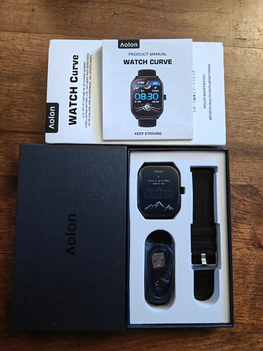 Montre connectée Aolon Curve