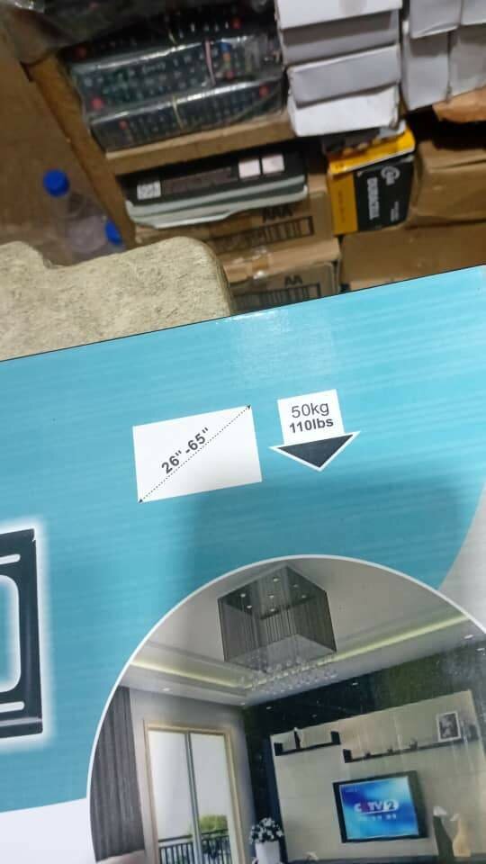 Support tv 26-65" pivotant en haut en bas