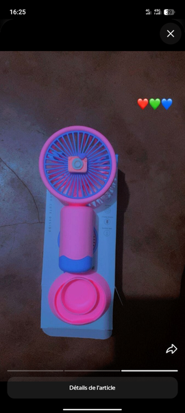 Mini Ventilateur Portable USB