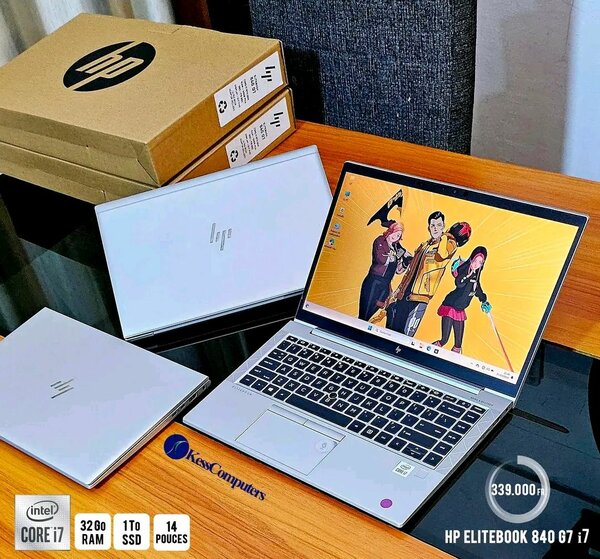 HP EliteBook Puissant i7