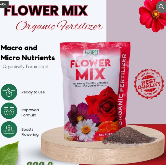 Flower Mix, 800g (Organic Fertilizer)