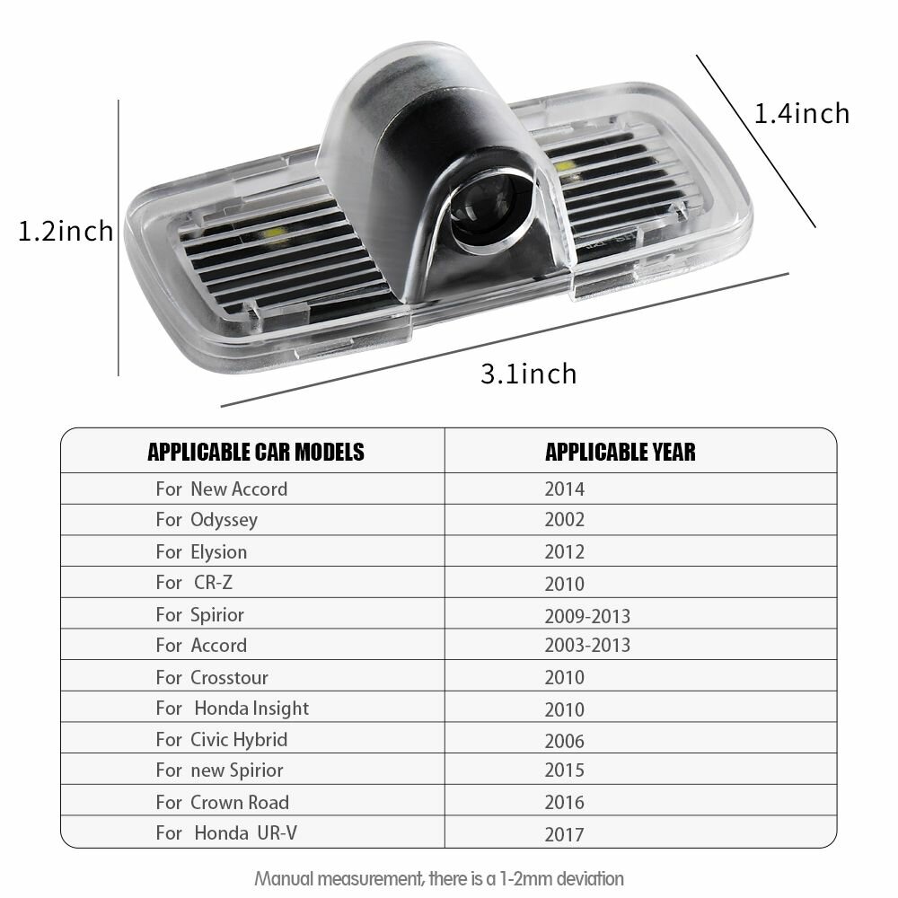 LED door welcome Projection logo light For Honda civic  CRV