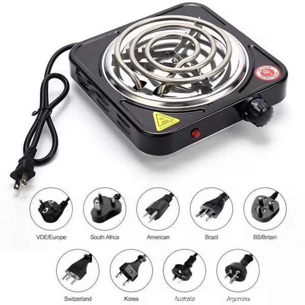 Plaque chauffante électrique portable