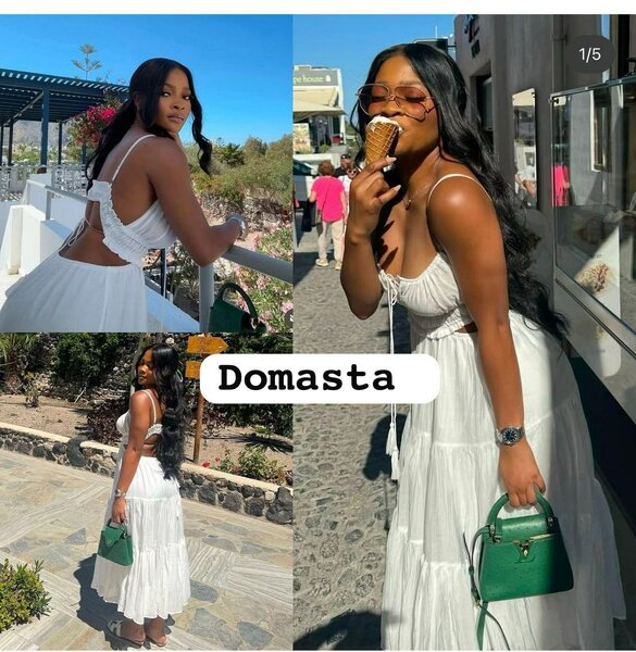 Robe blanche estivale élégante