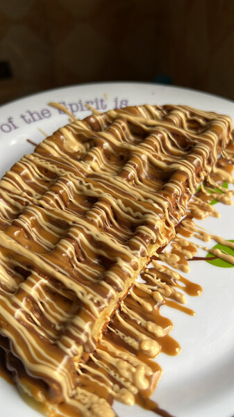 Gaufres aux trois chocolats