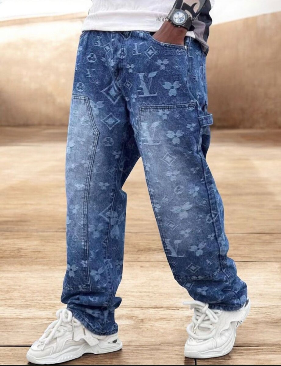 Jeans baggy tendance homme