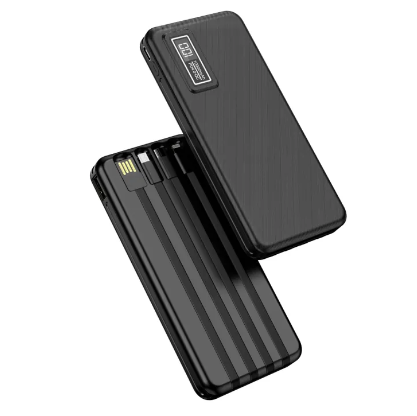 Aspor A300 Power Bank 10000 mAh Li-Polymer Battery 4 IN1 Power Bank