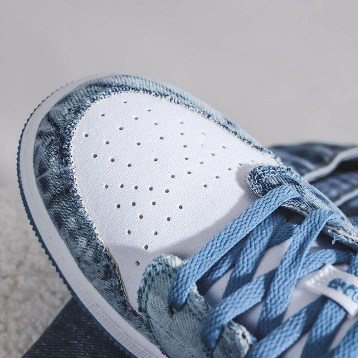 Baskets Jordan Air Bleu