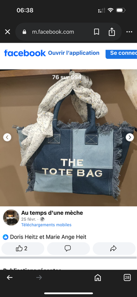 Sac Caba jean