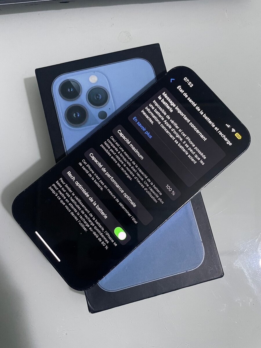 iPhone 13 Pro Max 256Go Bleu