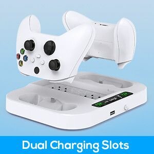 Station de charge xbox série avec refroidisseur et batterie