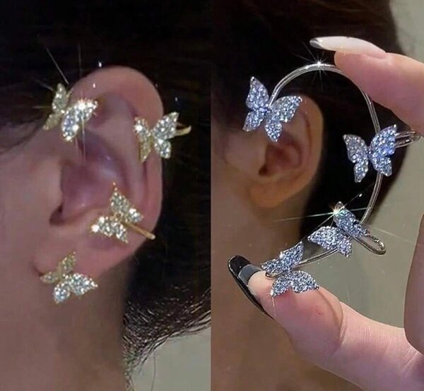Boucles d'oreilles papillon