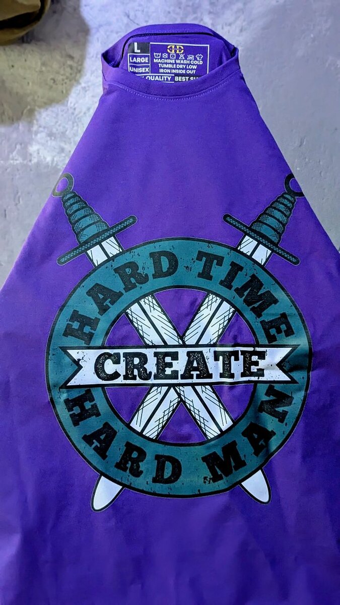 HARD TIME;HARD MAN GRAPHICS TE