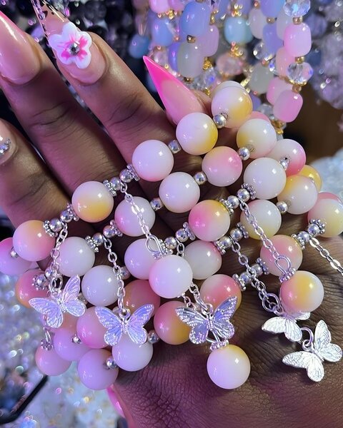 BEADS CHARMS BRACELET