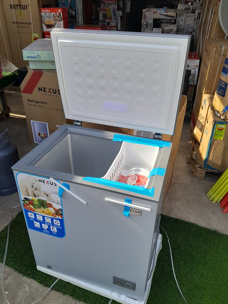 NEXUS DURABLE CHEST FREEZER 145 LITRES