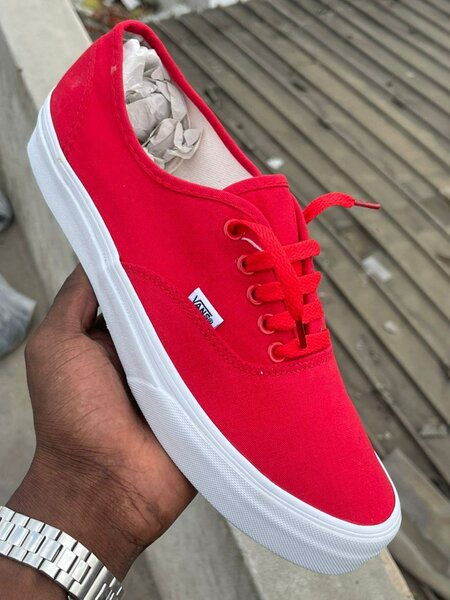 Chaussures rouges décontractées