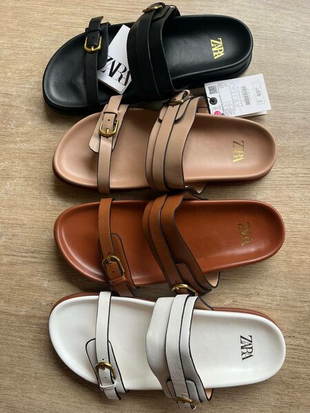 Sandales élégantes en cuir pour femmes