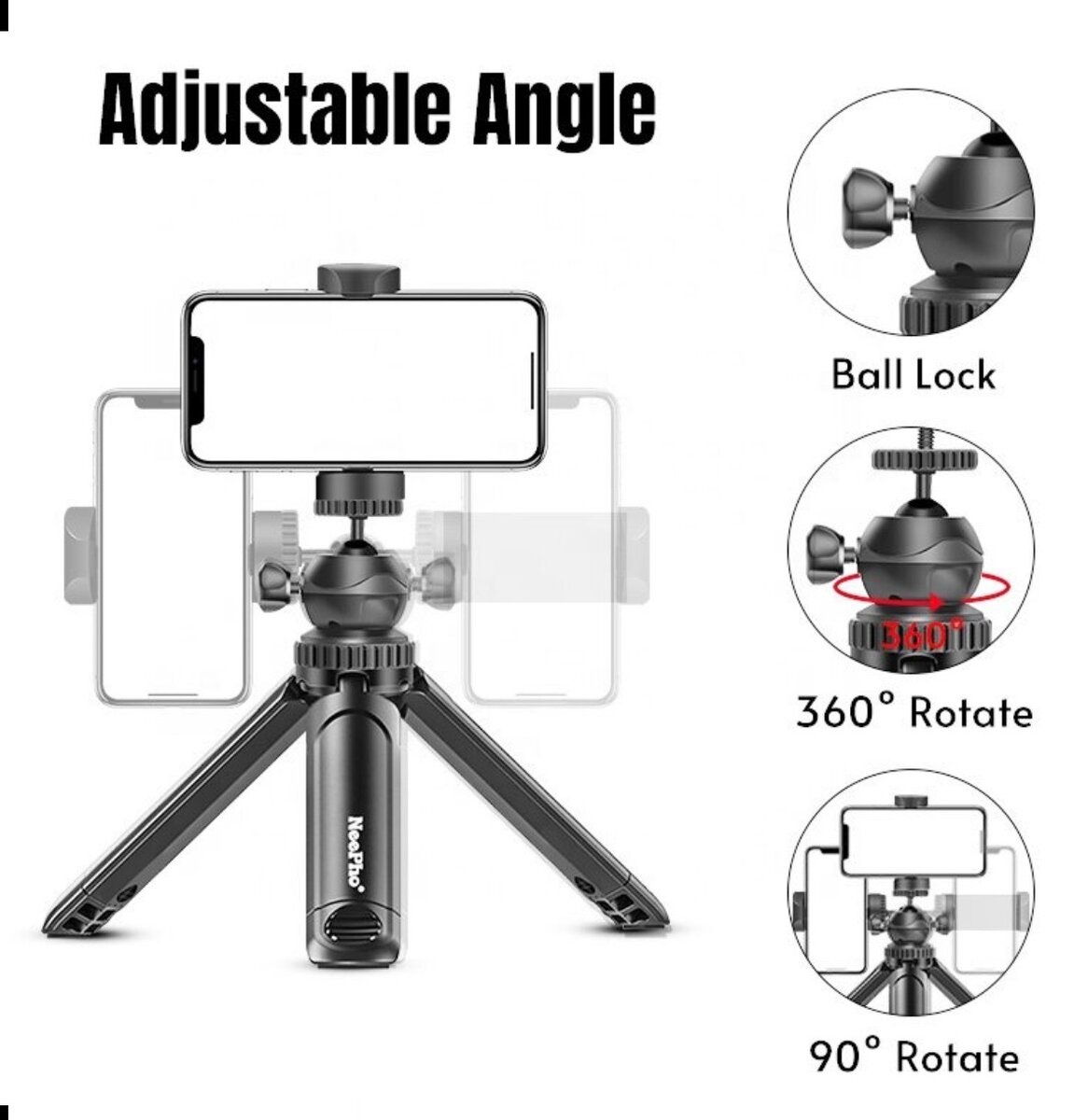 Adjustable Camera Tripod Stand