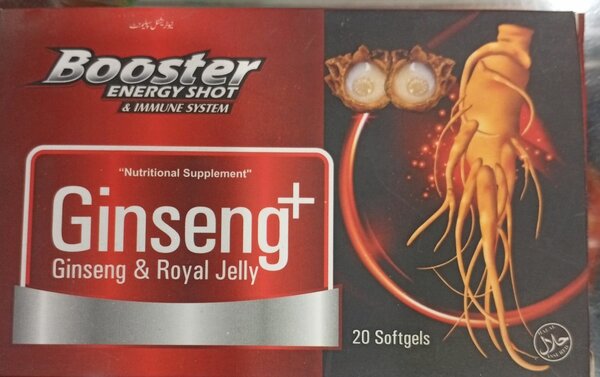 Ginseng+ Royal Jelly  Booster Energy Shot