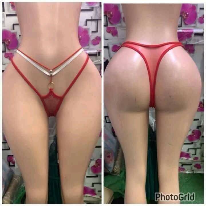 Nuisette sexy en dentelle rouge