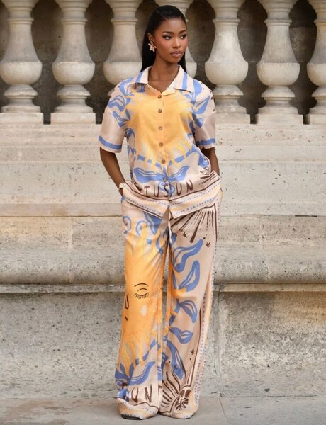 Ensemble Chemise et Pantalon Soleil