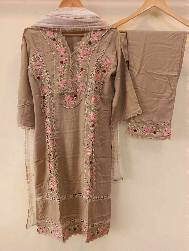 Organza 3 Peace Suit