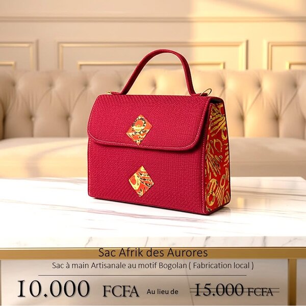 Sac Afrik des Aurores Rouge