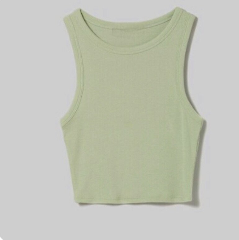 Ladies long sleeve top and Ribbed Crop Top