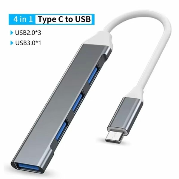 Hub USB Type-C 5 en 1