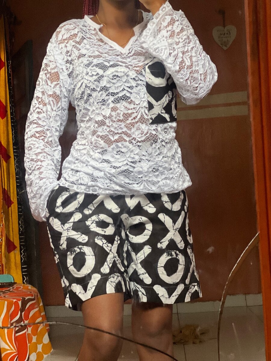 Ensemble chic en dentelle