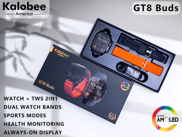 Montre GT8 Buds Kalobee