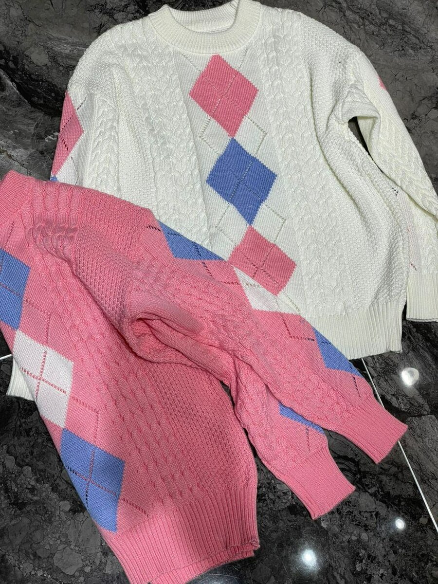 Pullovers en tricot à motifs