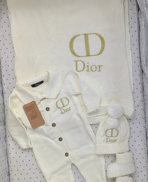 Ensemble naissance luxe blanc