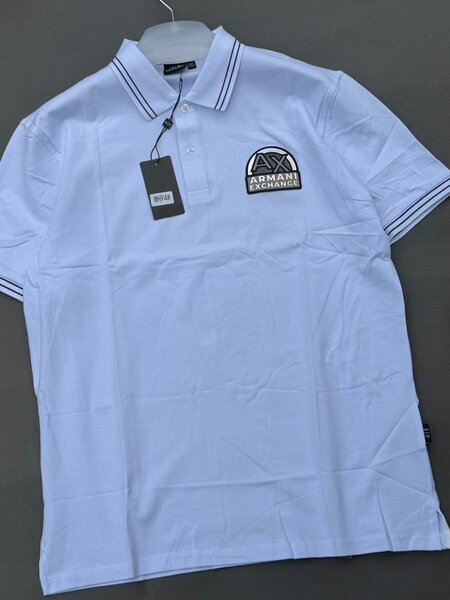 Armani Exchange Polo Blanc Homme