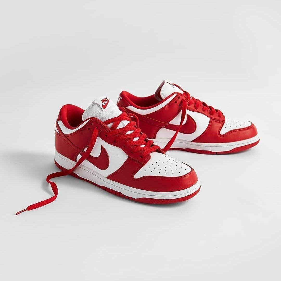 NIKE SB RED AND WHITE