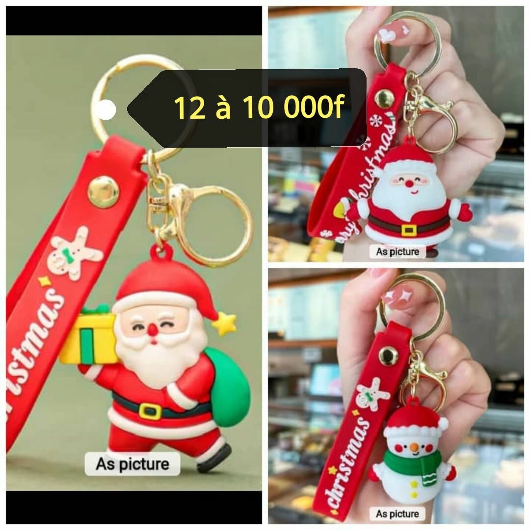 Porte-clés Noël mignon
