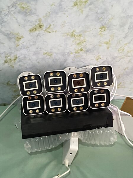 CCTV cameras 8 channel kit complete