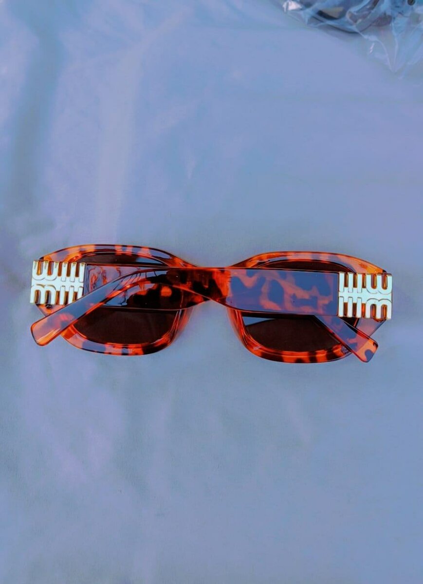 Lunettes de soleil fantaisie tortue