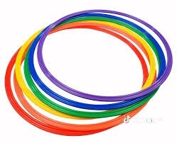 Cerceaux colorés pour enfants