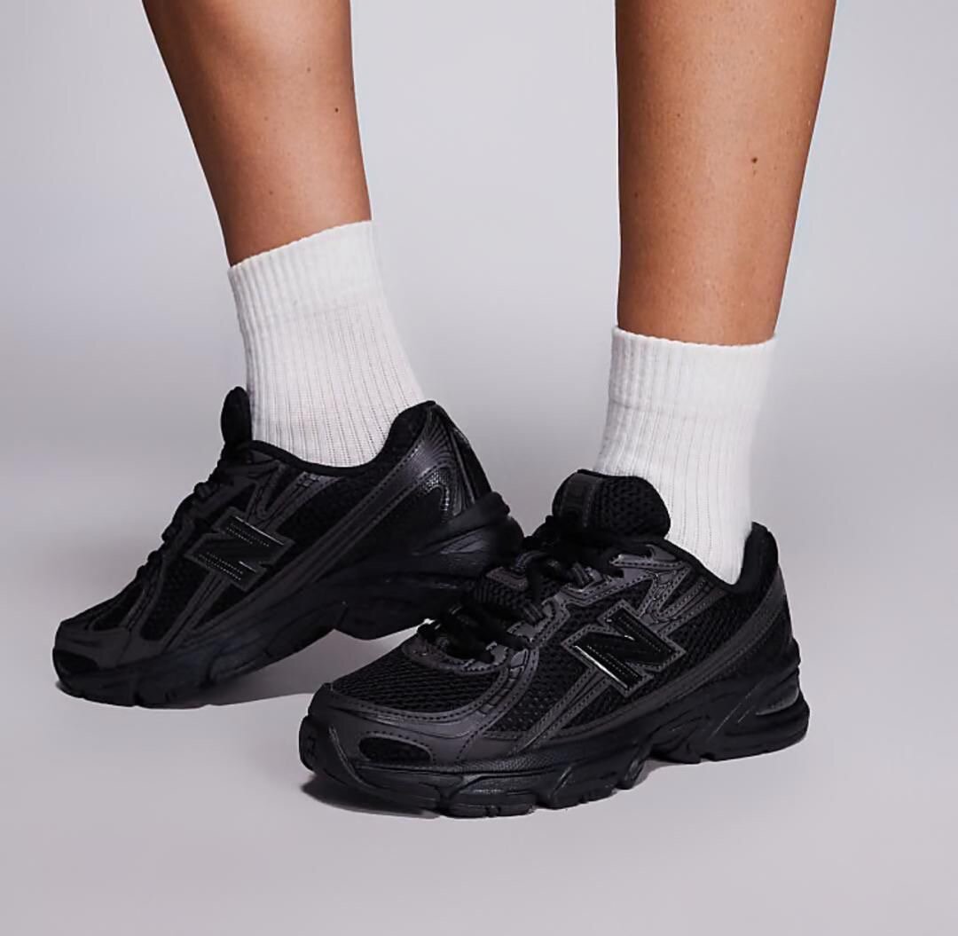 Chaussures de sport noires unisexes