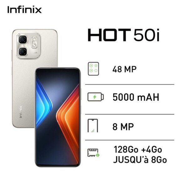 INFINIX HOT 50i (128+4)