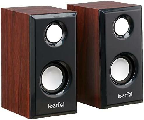 Multimedia wooden speaker