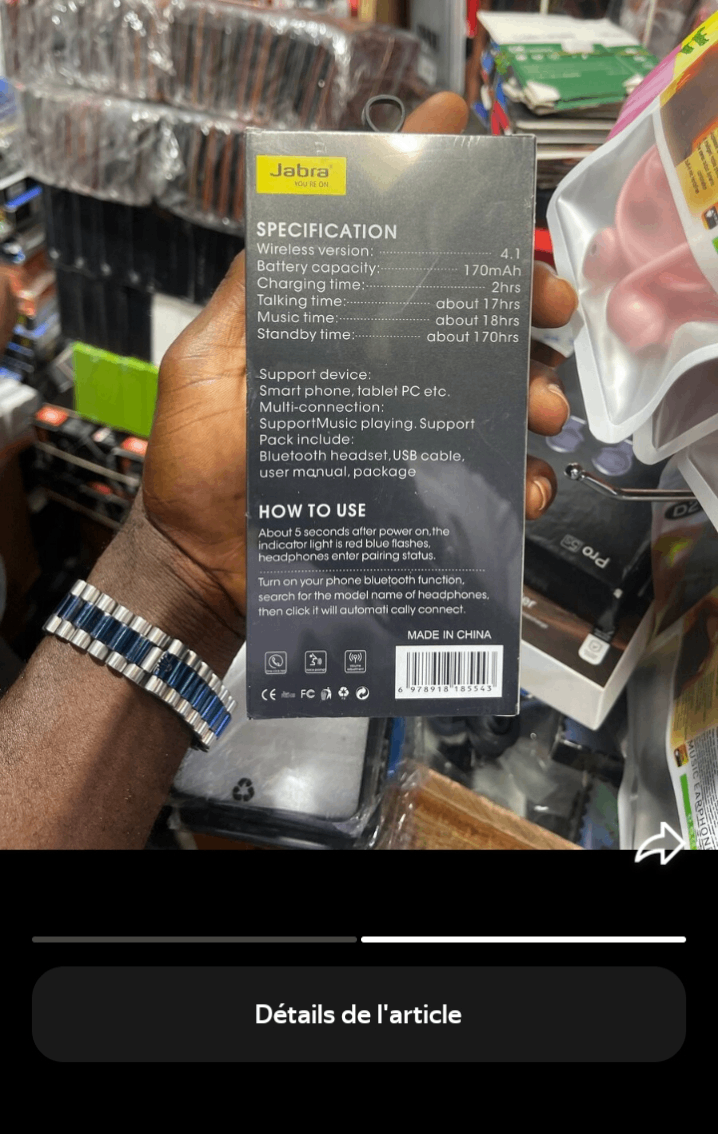 Jabra F600 Casque Bluetooth