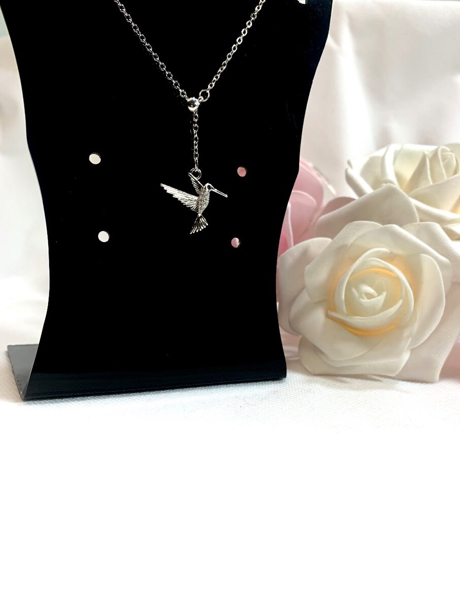 Elegant Silver Dove Pendant