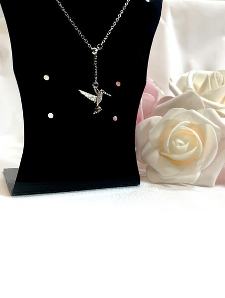 Elegant Silver Dove Pendant